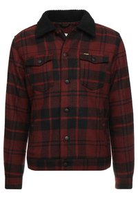 Wrangler TRUCKER - Chaqueta de entretiempo - madder brown