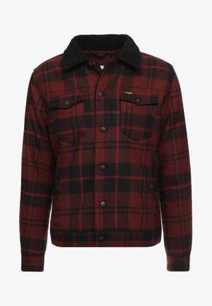 Wrangler TRUCKER - Light jacket - madder brown