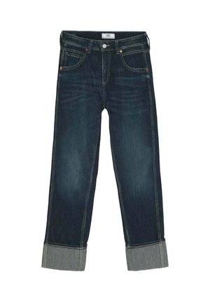 LARGE GIRLFRIEND TAILLE HAUTE - Relaxed fit jeans - bleu