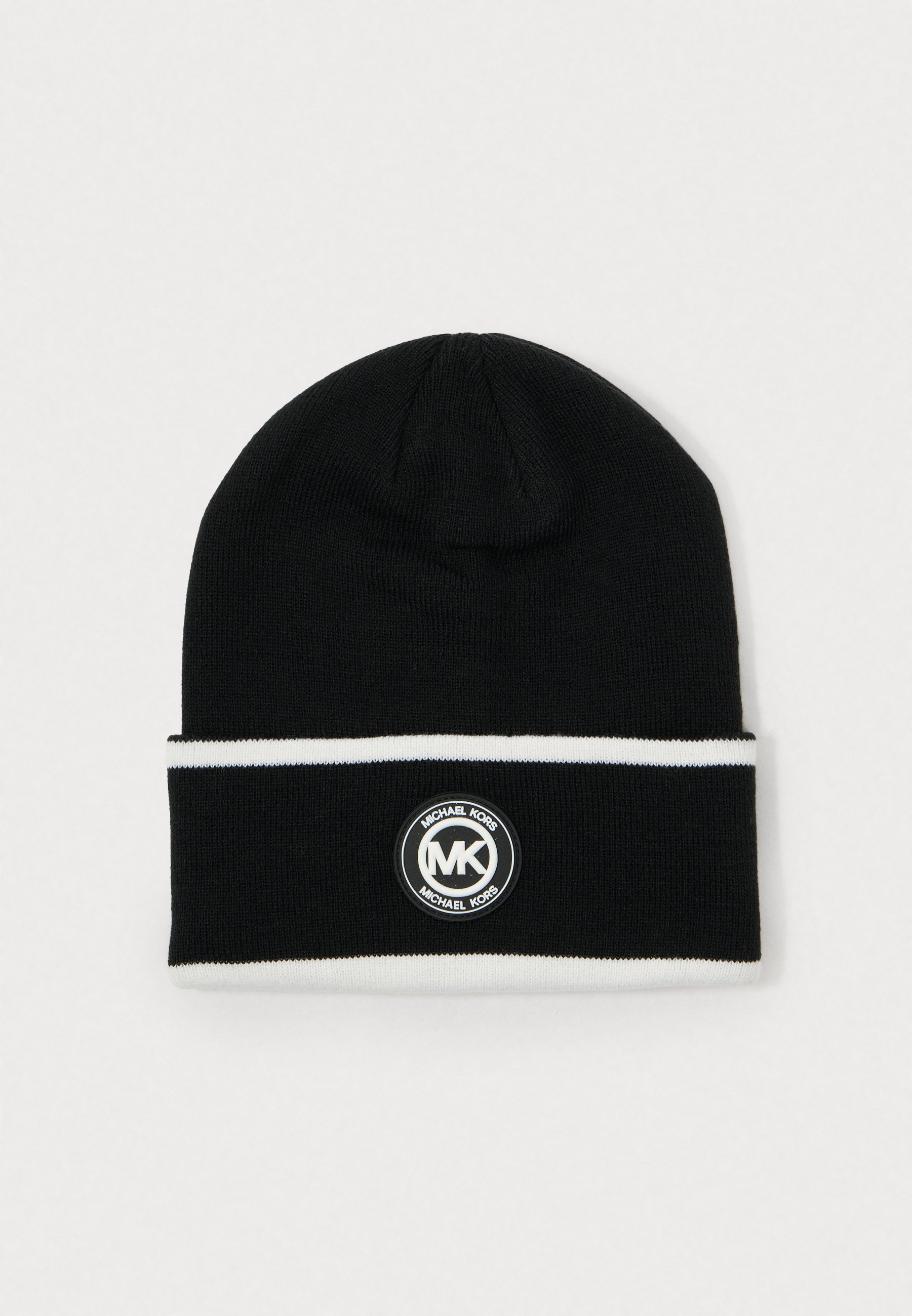Michael Kors SKI PATCH CUFF UNISEX - Beanie - black 