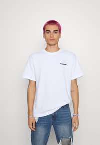 Only & Sons ONSOSRIS LIFE REDACT TEE - T-shirt estampada - bright white