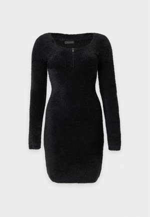 Guess, HALF ZIP JAYCEE DRESS - Robe pull - jet black
