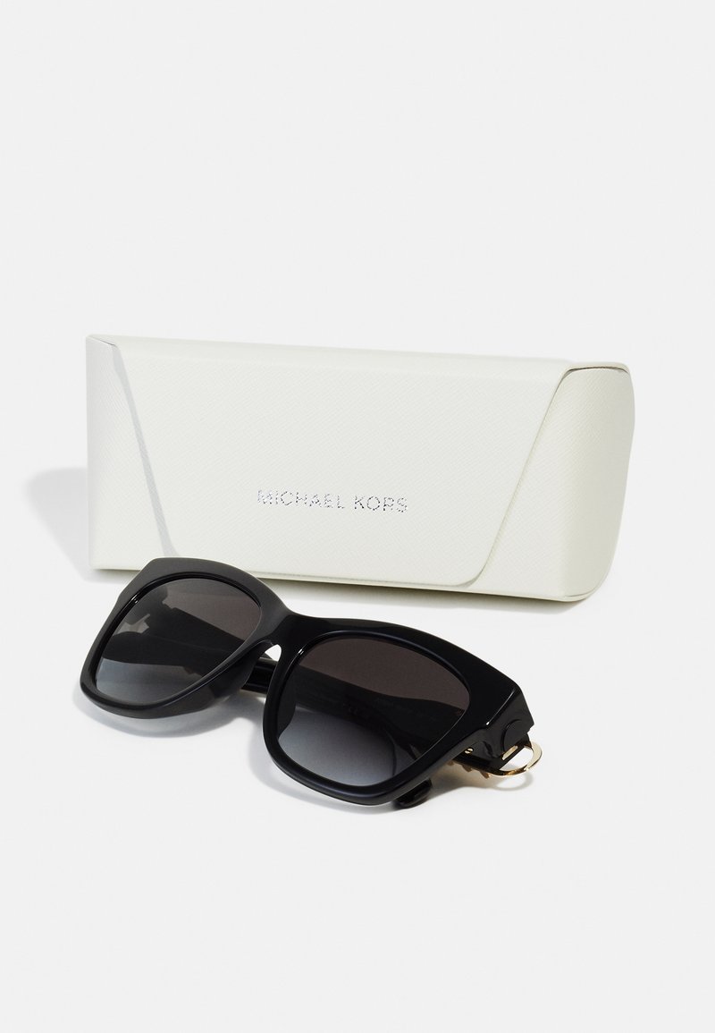Michael Kors Black Sunglasses with White Case and Gold Accents Michael Kors GRENADA UNISEX - Sunglasses - black - Zalando.ie main image 2