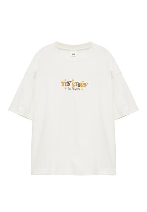 PULL&BEAR, OVERSIZE TOY STORY - T-SHIRT - Nyomott mintás póló - white