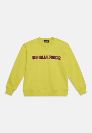 Dsquared2, SLOUCH FIT UNISEX - Суитшърт - yellow