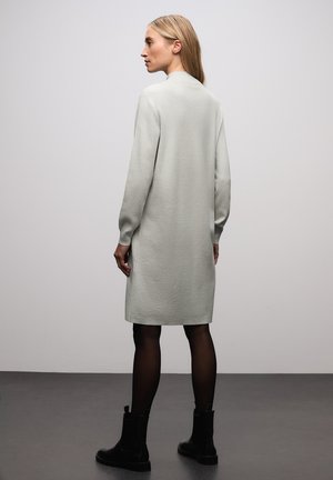 Street One TURTLENECK  - Gebreide jurk - grau