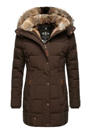 LIEBLINGS - Cappotto invernale - dark brown