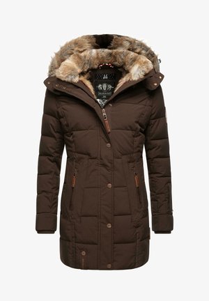 LIEBLINGS - Winterjas - dark brown