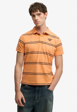VINTAGE STRIPE - Poloshirts - orange stripe