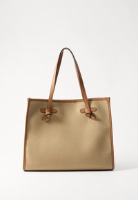 MARCELLA - Shopper - corda/cuoio/caramel