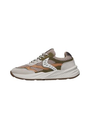 CLUB - Baskets basses - beige militärgrün