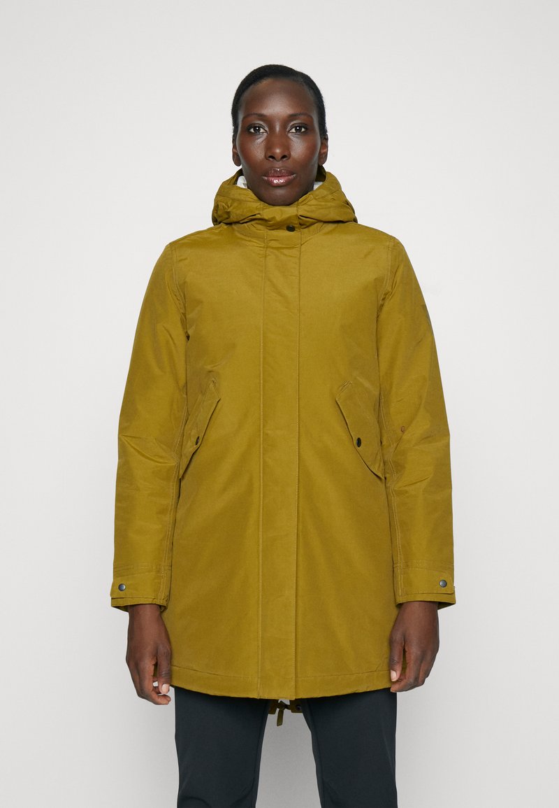 Jack Wolfskin TALFORST Parka/dark yellow Zalando.ie