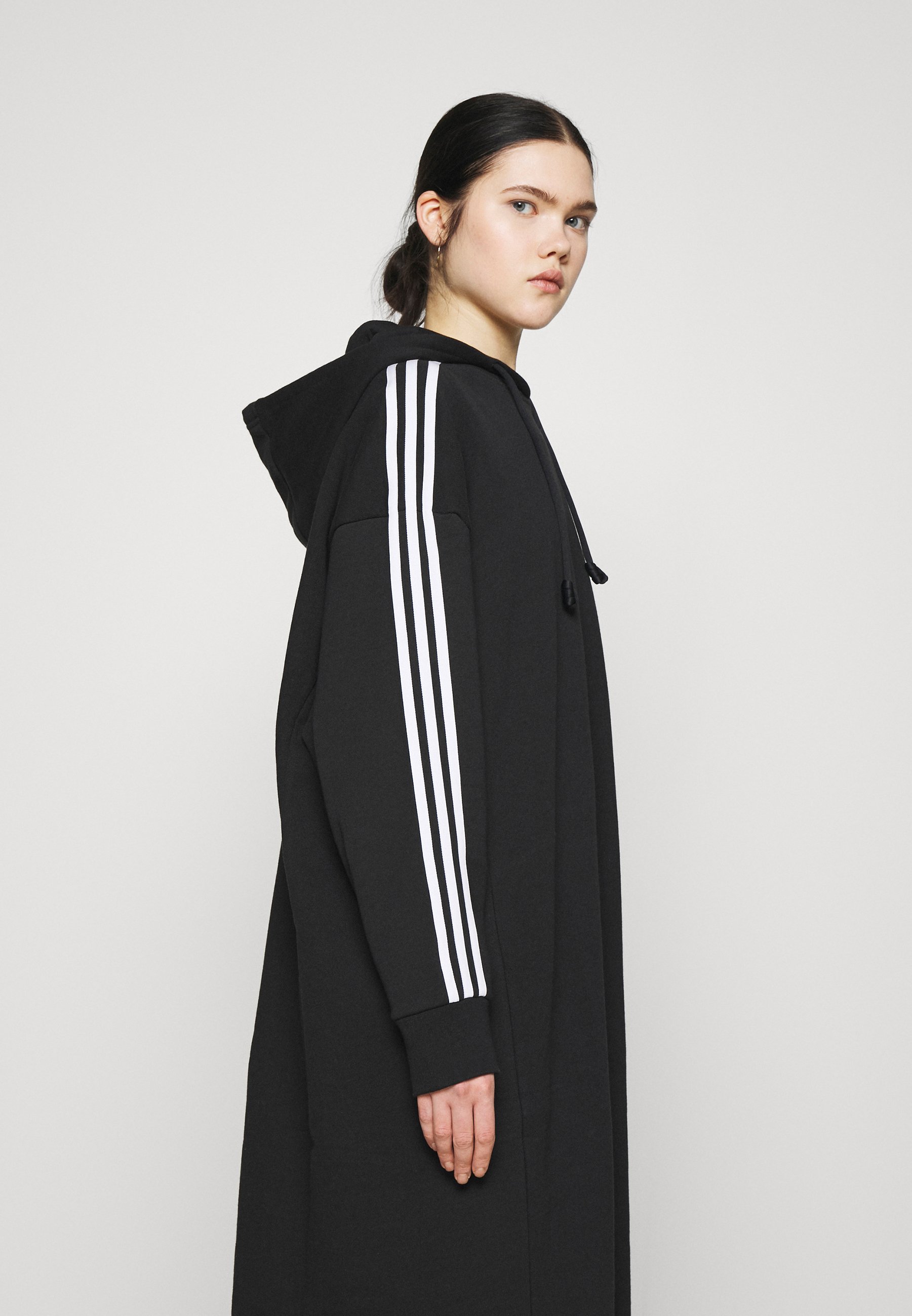 adidas hoodie dress black