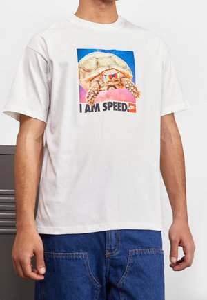 T-Shirt print - white