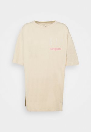 T-Shirt print - beige