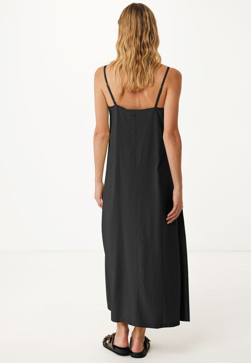 Mouwloze maxi jurk voor dames in Blauw
