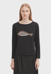 Langarmshirt - anthracite