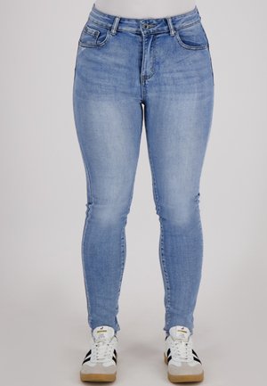 BROEK - DAMES - Jeans Skinny Fit - blauw
