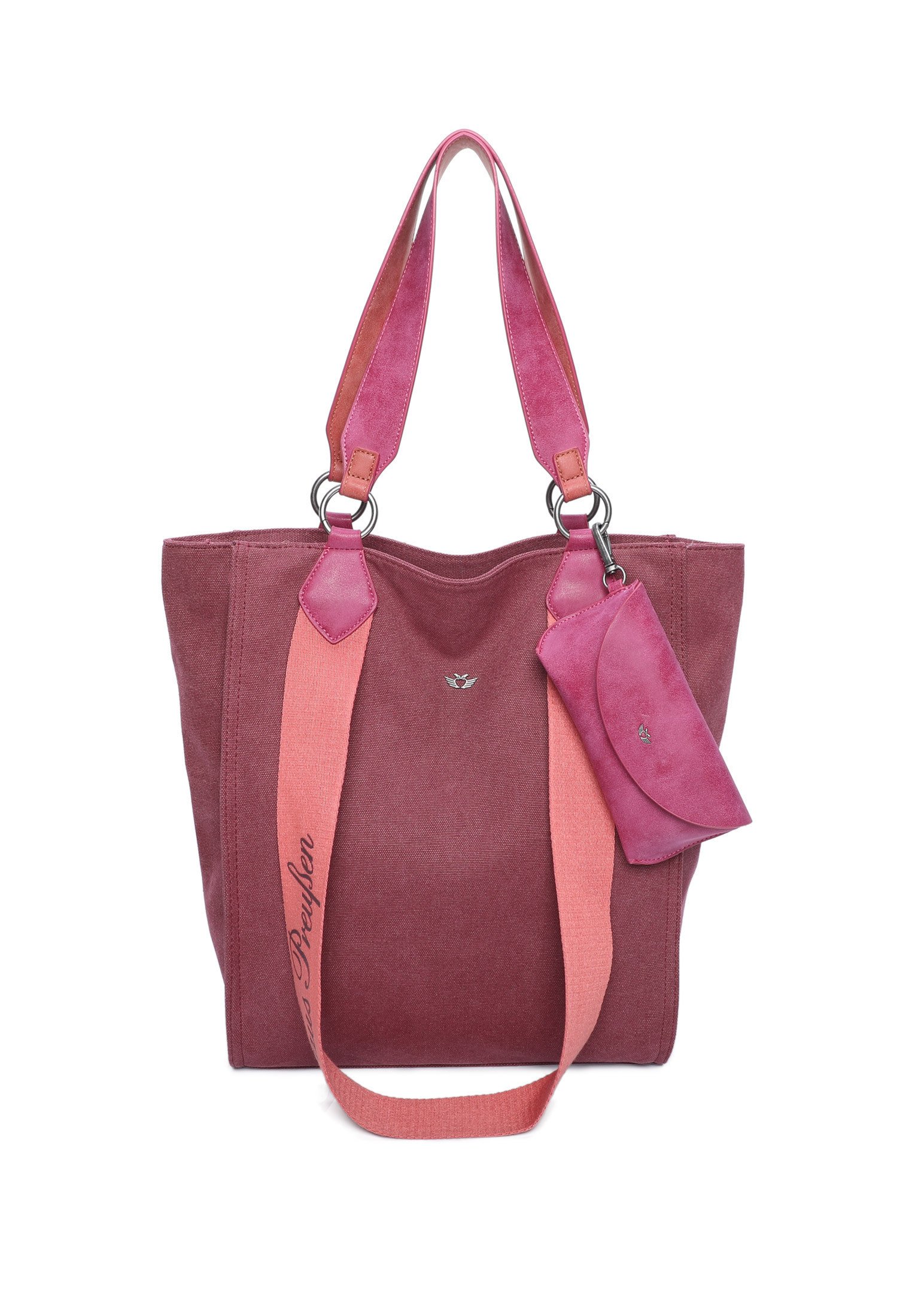 Sac à Main Fritzi Aus Preußen Canvas Izzy02 - Couleur Néon Rose, Neuf Avec étiquettes