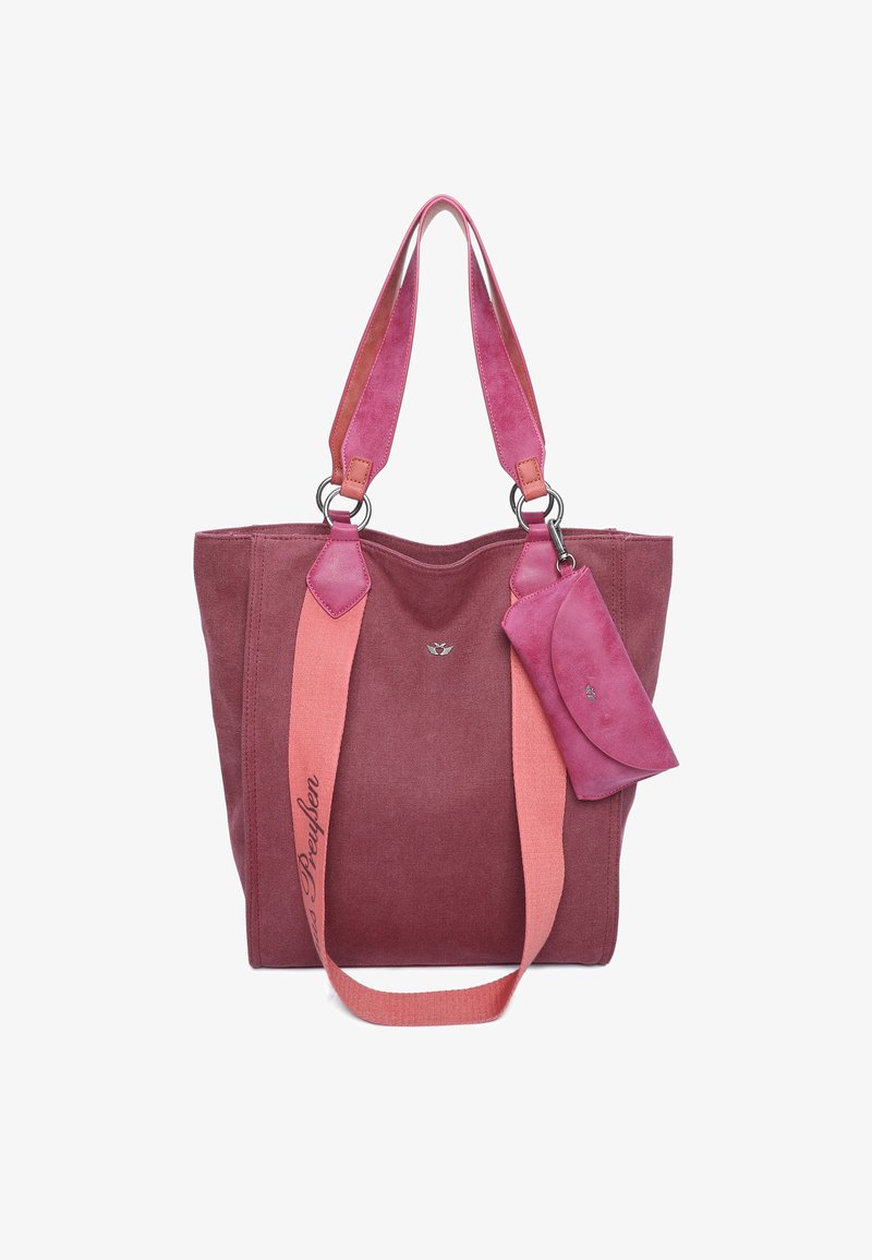 Fritzi aus Preußen IZZY02 CANVAS - Shopper - granat