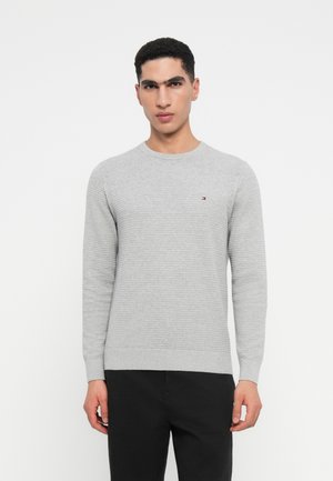 SEASONAL STRUCTURE - Džemperis - light grey heather