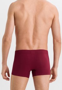 Hanro ESSENTIALS 2PACK - Úzké boxerky - ruby/coal melange