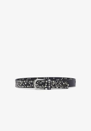 LIU JO, LIU JO STUDDED BELT - Gürtel - black