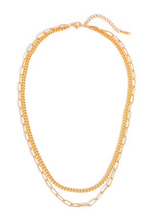 SET - Halskette - gelbgold-coloured