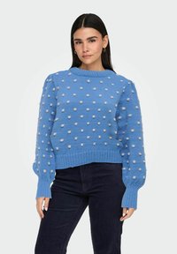JDY JDYSIGRID LIFE ON PUFF - Jumper - ebb and flow