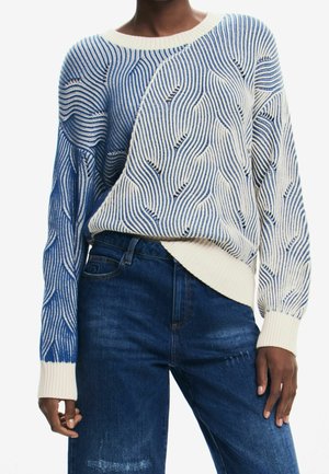 Pullover - blue denim
