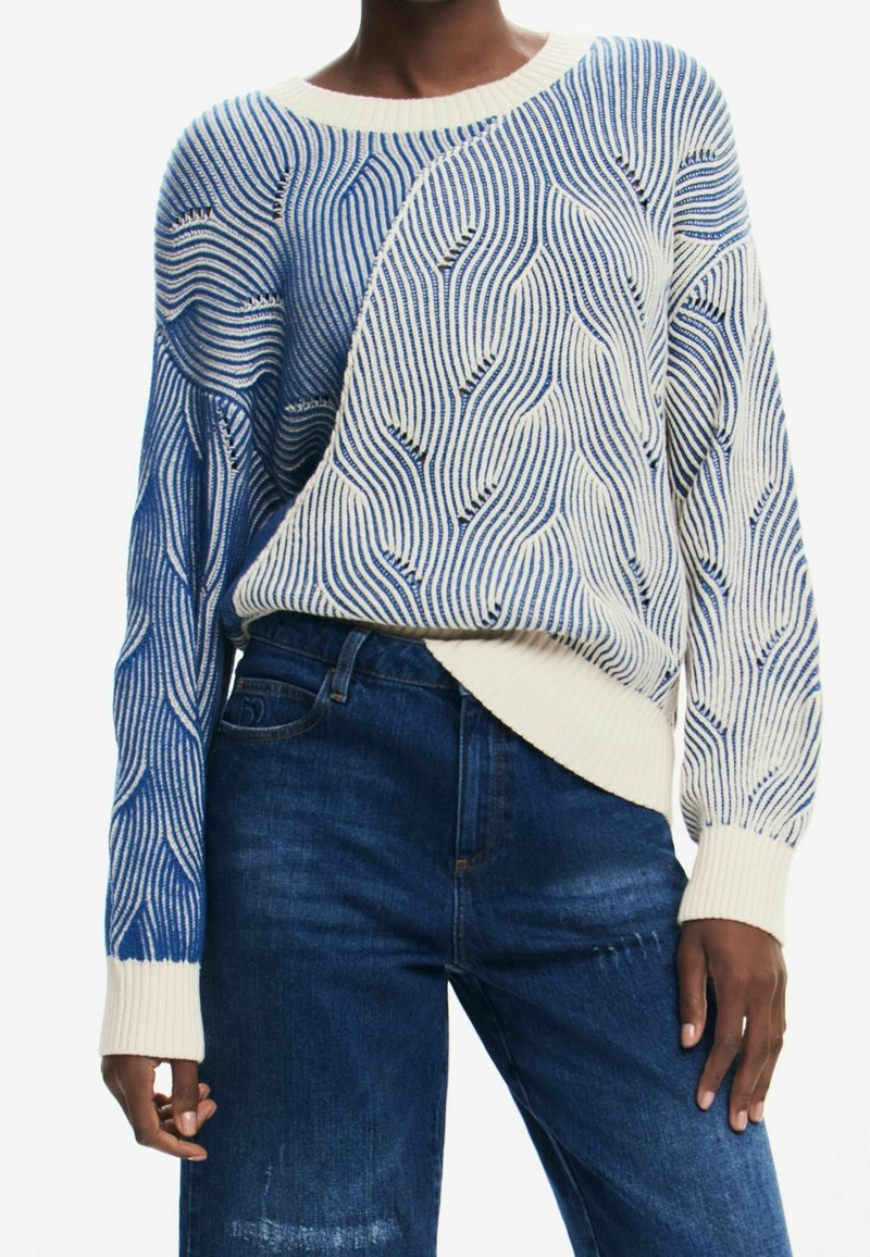 Desigual Pullover - blue denim