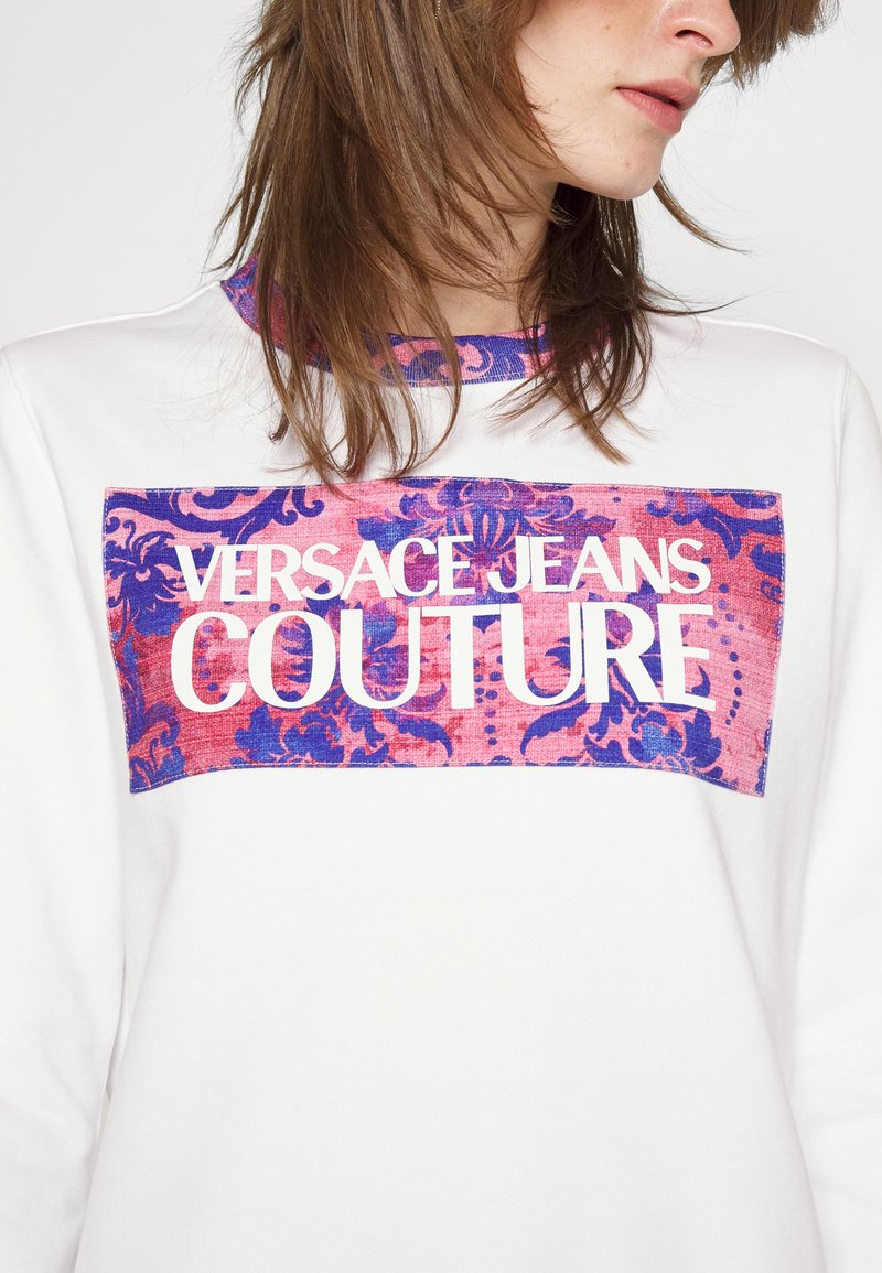 Damen Sweatshirts | Versace Jeans Couture Sweatshirt white/weiß - FP74227 Damen Sweatshirts | Versace Jeans Couture Sweatshirt white/weiß - FP74227