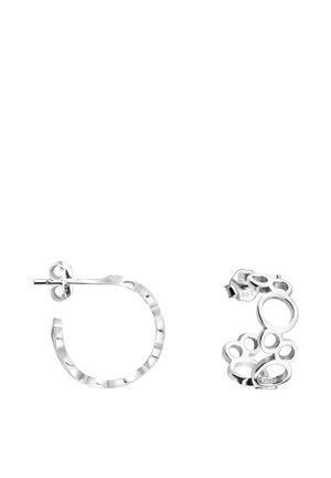 STECK CIRCLE - Øreringe - silver coloured