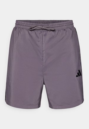 adidas Sportswear ESSENTIAL THREE STRIPES CHELSEA SHORT - Sports shorts - grey strata/black