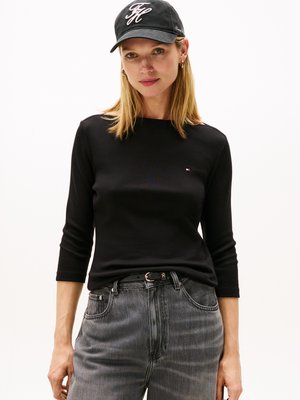 NEW CODY SLIM BOAT - Ilgarankovis viršutinės dalies drabužis - black