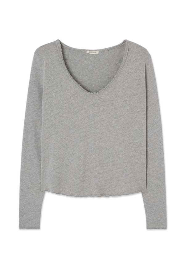 ML COL V - Long sleeved top - gris chine3