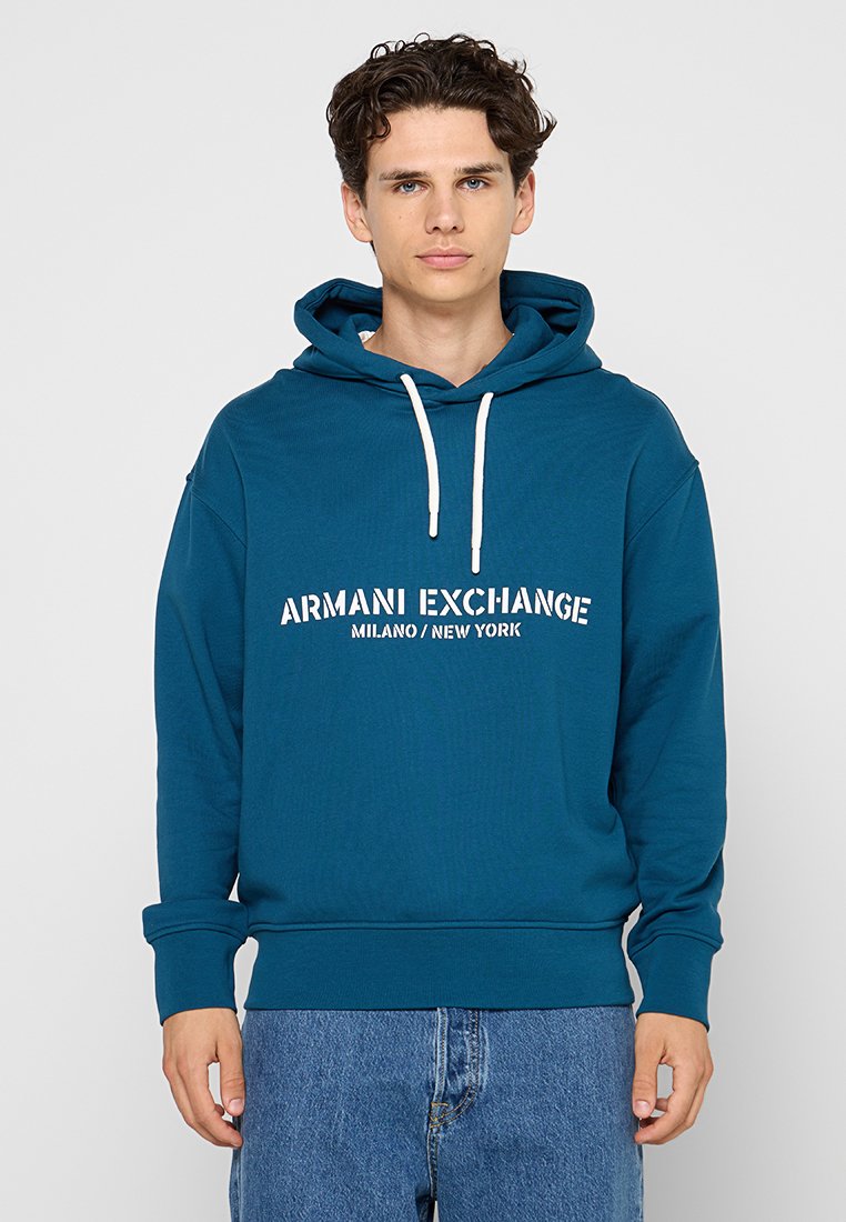 Armani Exchange Hoodie blauw