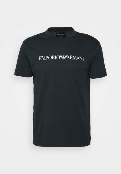 Emporio Armani T-shirt estampada - verde scuro