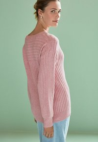 Next V NECK - Pulóver - blush pink