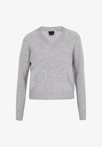 Unselected, light grey melange