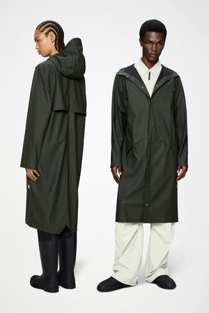 LONGER JACKET UNISEX - Regenjas - green