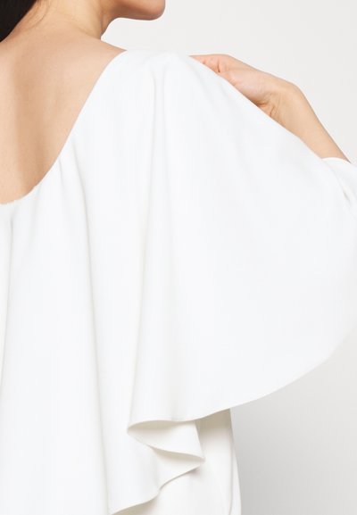 Halston MARAH TOP IN FLUID  - Μπλούζα - chalk