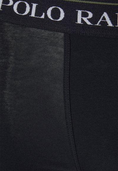 Polo Ralph Lauren TRUNK 3 PACK - Cuecas boxer - black/sailing orange/army olive
