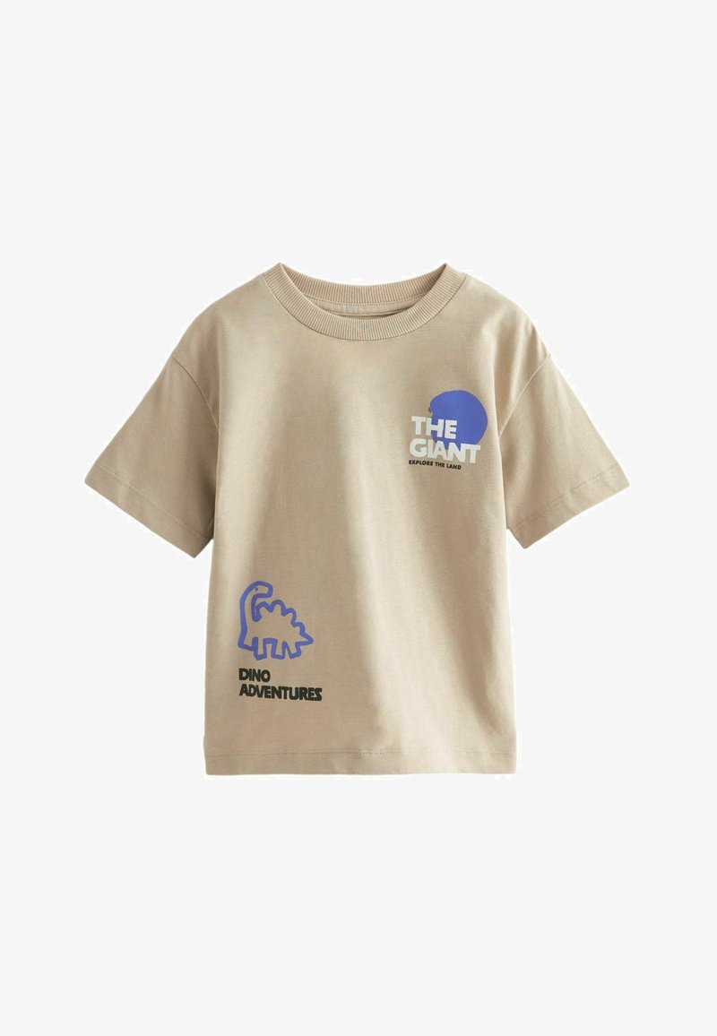 Next BACK SHORT SLEEVE - Majica kratkih rukava s printom - neutral dinosaur