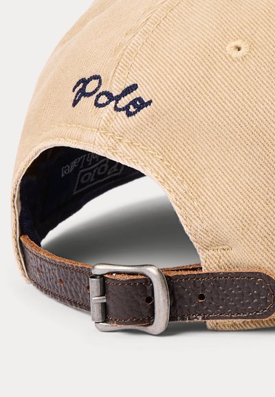 Polo Ralph Lauren APPLIQUÉD TWILL BALL CAP - Șapcă - cafe tan