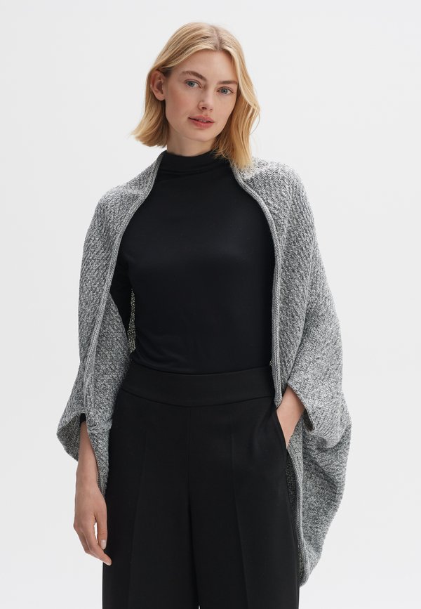 AMARYLLIS WAFFLE - Cape - hazy fog melange