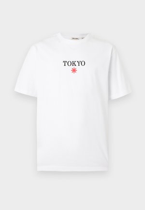 Only & Sons, ONSFRED LIFE TEE - Tricou cu imprimeu - bright white