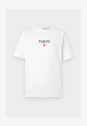 Only & Sons, ONSFRED LIFE TEE - Μπλουζάκι με στάμπα - bright white