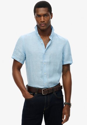 VACATION SHORT SLEEVE - Camisa - sea blue chambray