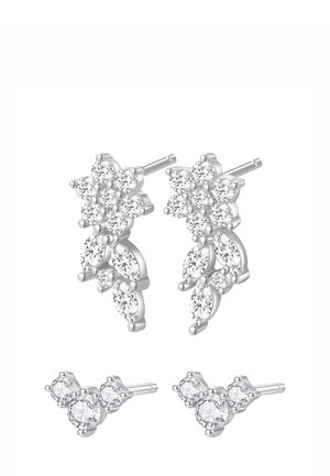 BLOOMING FLOWER PACK OF 2 - Earrings - silver-coloured